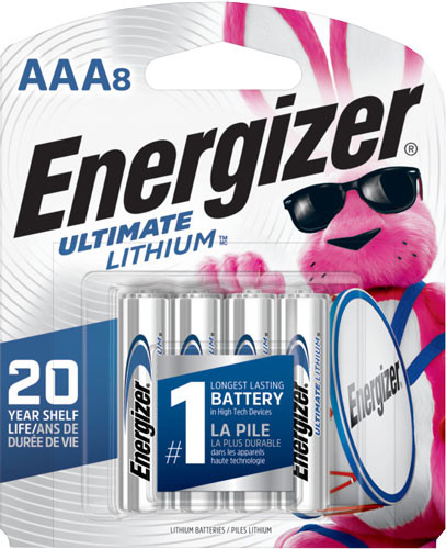 Energizer Ultimate Lithium AAA Batteries (8-Pack) * Long-Lasting Power for Devices
