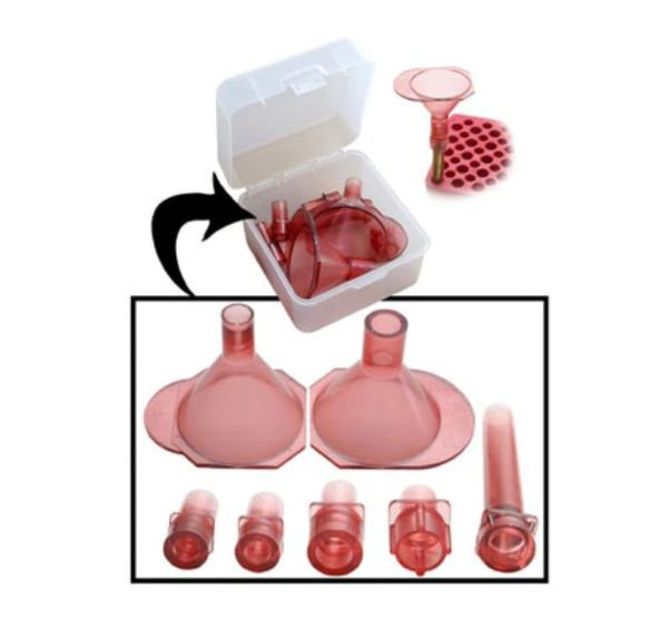 MTM Universal Powder Funnel Kit for 17 to 500 S&W Ammunition