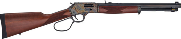 Henry Big Boy Case Hardened Lever-Action Rifle - 357 Magnum / 38 Special, 16.5-inch Barrel, Walnut Stock