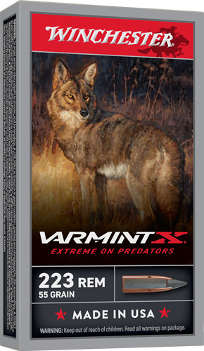 Winchester Ammunition Varmint-XP .223 Remington 55 Grain Polymer Tipped Ammunition