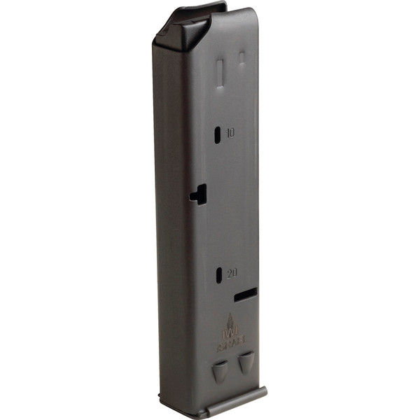 IWI UZI Pro Pistol Magazine 20 Rounds - Blued Steel Construction with Picatinny Rail