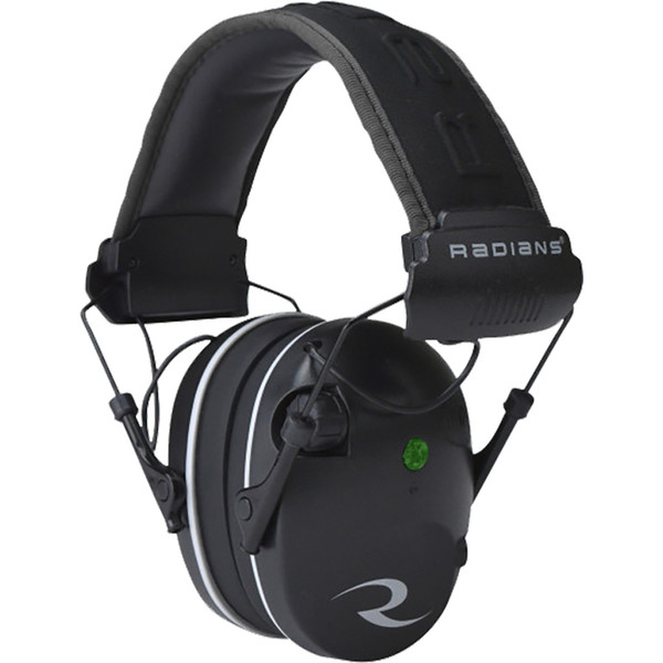 Radians R3200 Dual Microphone Electronic Earmuff Black/Grey