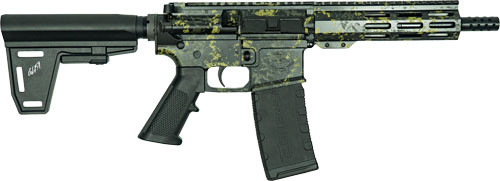 Great Lakes Firearms & Ammo GL15LBLK-Pistol Bundle AR-15 in Camo with 5 Knives