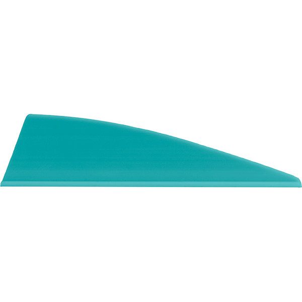 TAC Vanes Driver High Profile Vanes Turquoise 100 Pack for Broadhead Stability and Accuracy