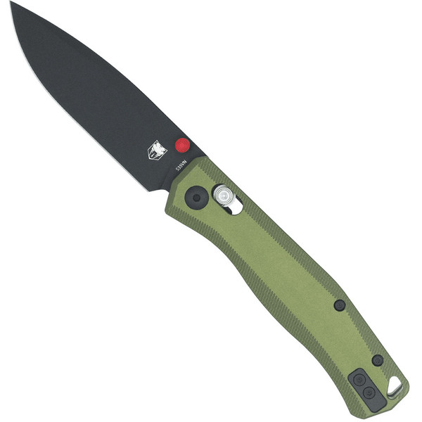 CobraTec Regent S35VN Folding Knife OD Green - Compact and Durable Utility Blade