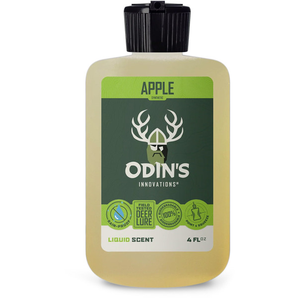 Odin's Innovations Apple Scented Beads 3oz Bottle * Effective Wildlife Attractant for Deer, Hogs, and More