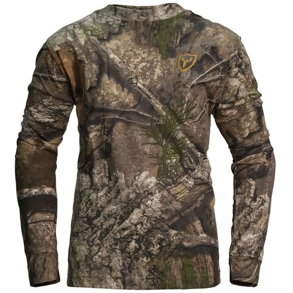 Blocker Outdoors Youth Fused Cotton Long Sleeve Shirt RT APX - X-Large
