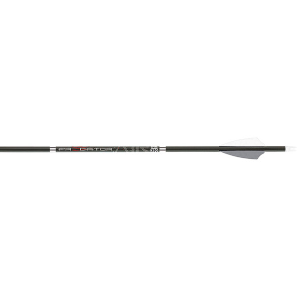 Carbon Express Predator AIR Arrows 300 6-Pack - Precision Carbon Arrows for Hunting and Target Shooting