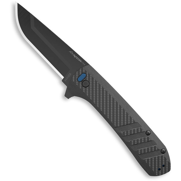 Outdoor Edge Razor VX4 EDC Knife with Carbon Weave G10 Handle and 3-Inch Blade