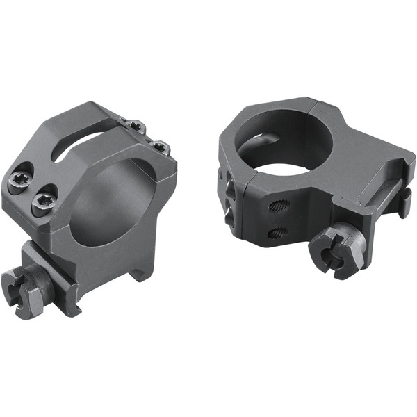 Weaver Tactical 4-Hole Picatinny Ring Mount 1 Inch X-High Matte Black * Part Number 99513