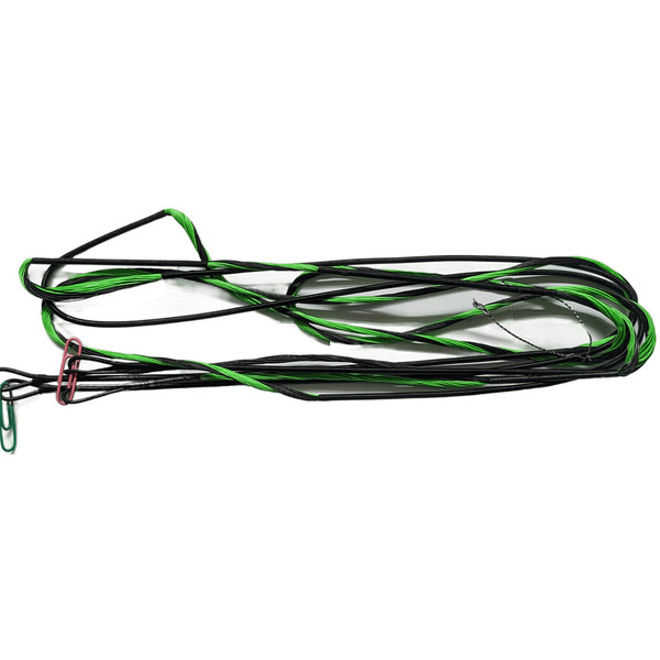 J and D Genesis String and Cable Kit Black and Flo Green D97 for Genesis Bow