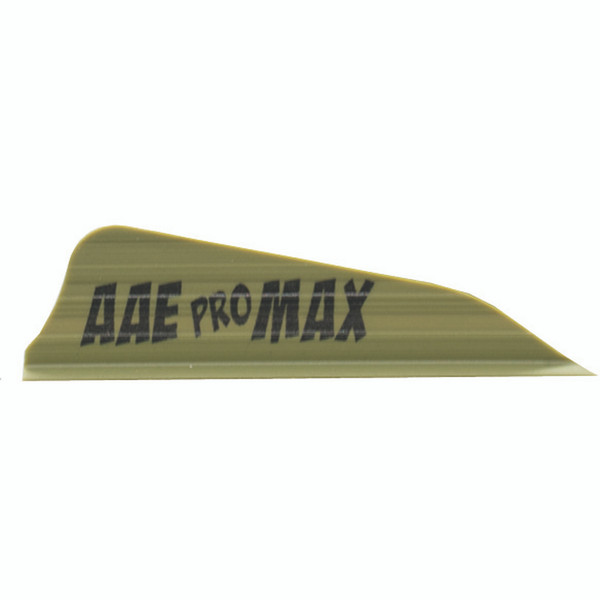 Arizona Archery Enterprises AAE Pro Max Vanes OD Green 1.7-inch, Pack of 100