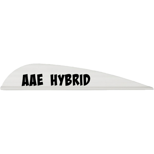 AAE Hybrid 26 Vanes White * 50 Pack for Archery Arrow Stabilization