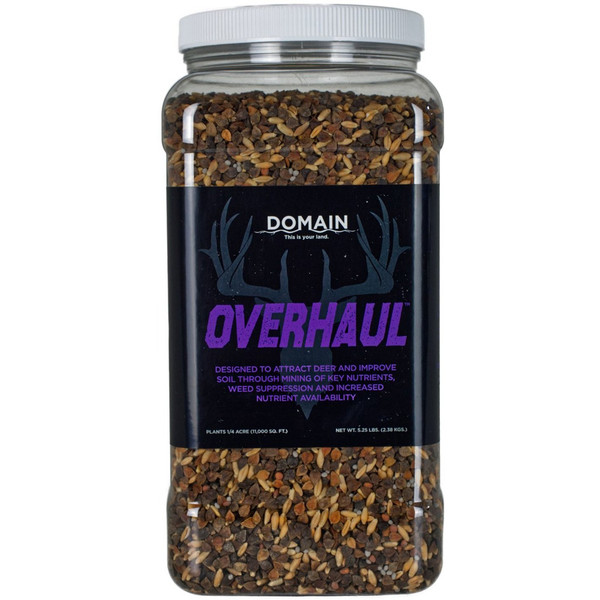 Domain Overhaul Seed for 1/4 Acre - Multi-Season Cover Crop Mix