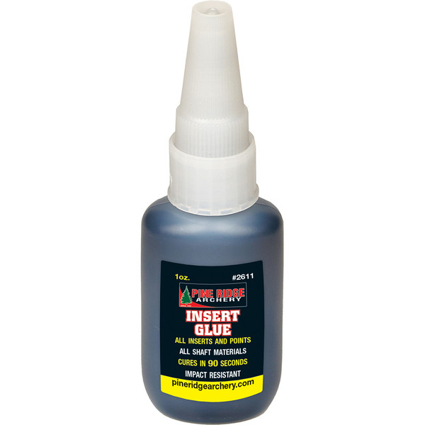 Pine Ridge Insert Glue 1 oz. * Fast-Drying, Impact-Resistant Adhesive for All Inserts