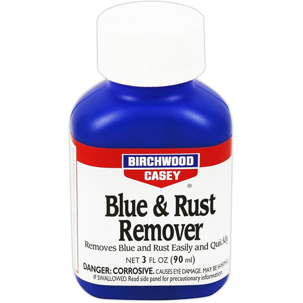 Birchwood Casey Blue & Rust Remover 3 oz. * Safe, Full-Strength rust and blue remover for firearms, tools, and antiques