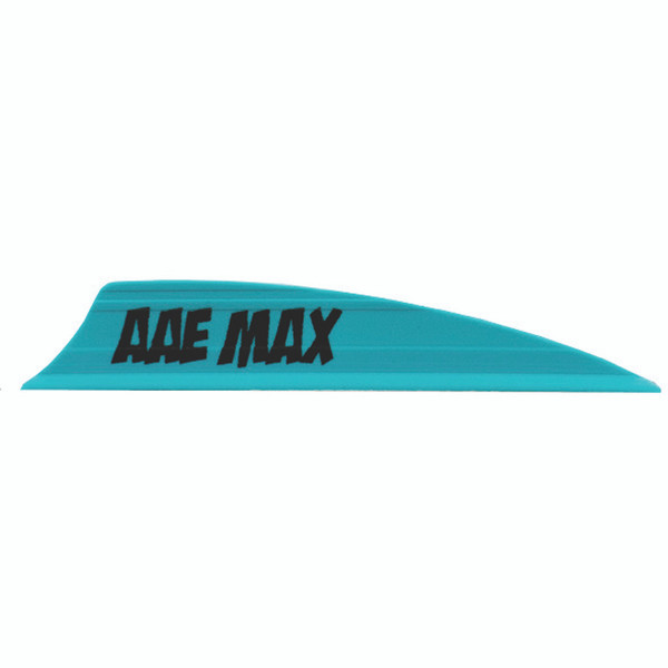 Arizona Archery Enterprises AAE Pro Max Vanes Teal 1.7-inch, Pack of 100