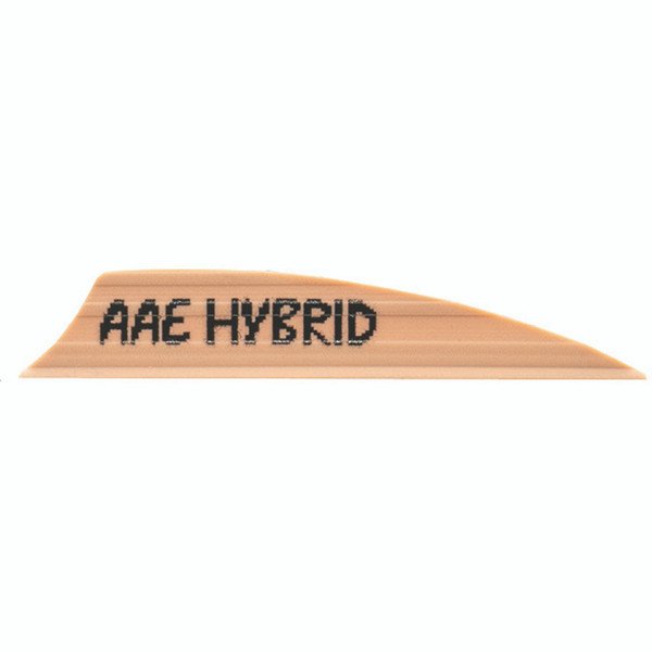 Arizona Archery Enterprises AAE Hybrid 1.85 inch Vanes, Sand, 100 Pack