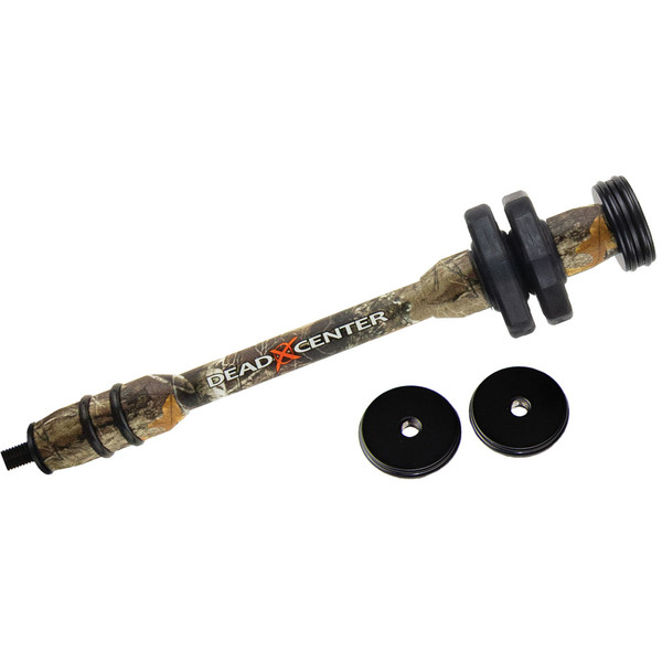 Dead Center Dead Silent Carbon XS Stabilizer in Realtree Edge, 8 Inches * Precision Bow Stabilizer for Archery