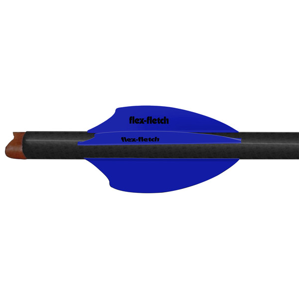Flex Fletch SK2 Blue Vanes * 2-inch Archery Vanes, Pack of 100
