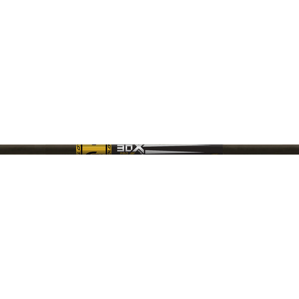 Gold Tip 30X Pro Shafts - 12 Pack, 0.399 inch Outer Diameter for Indoor and 3D Archery