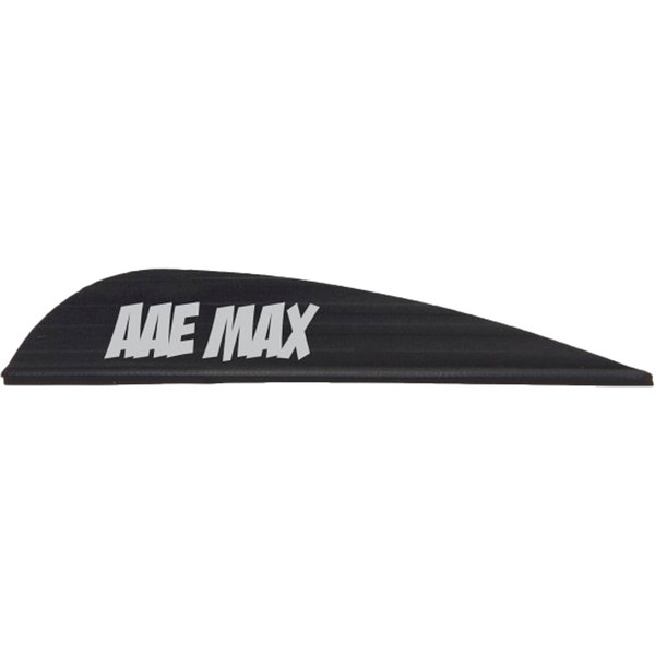 AAE Max Stealth Vanes Black, 50 Pack * Precision Arrow Vanes for Archery and Crossbow Hunting