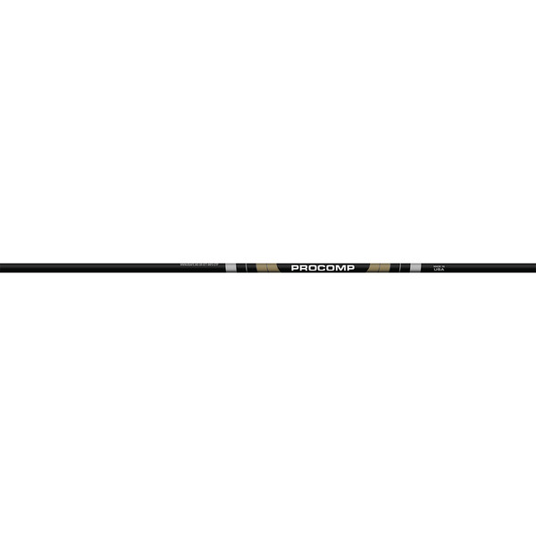 Easton ProComp Target Shafts 880 * 12 Pack, High-Performance Aluminum and Carbon Construction