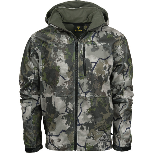 Kings Camo Wind-Defender Pro Fleece Jacket KC Ultra Small * Weatherproof and Windproof Outerwear for Cold Weather Conditions