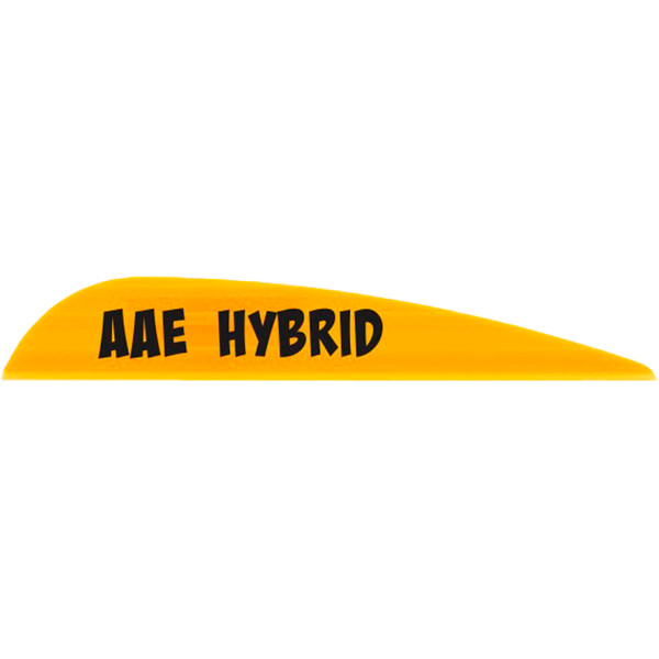 AAE Hybrid 23 Vanes Sunset Gold * 50 Pack for Archery Bow Accessories