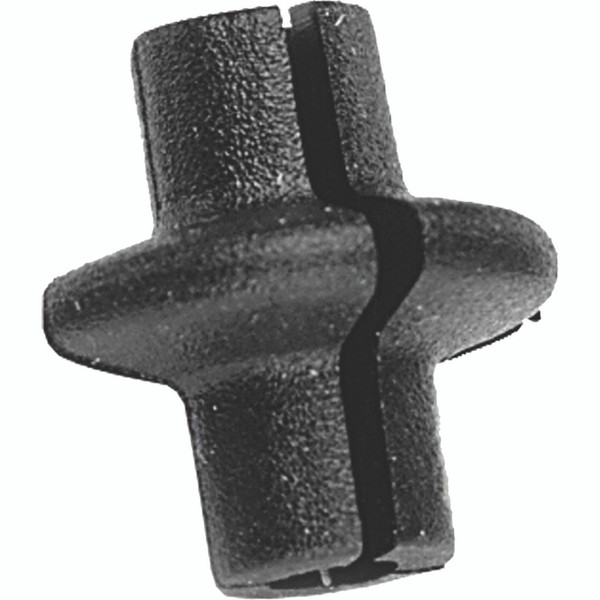Pine Ridge Kisser Button Slotted Black - Pack of 25
