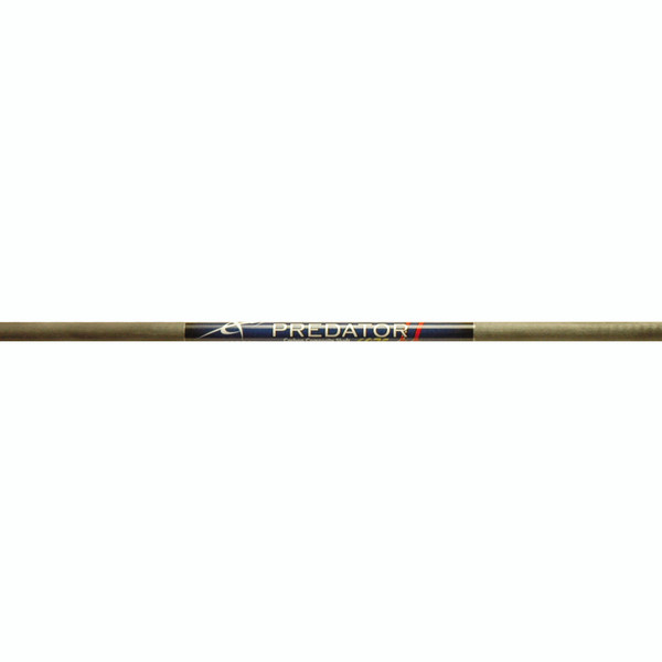 Carbon Express Predator Shafts 2040 - Durable Carbon Composite Arrows, Pack of 12