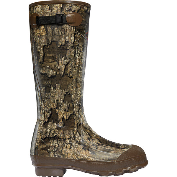 Lacrosse Burly Classic Boot Realtree Timber - 12 Inch Waterproof Rubber Hunting Boot