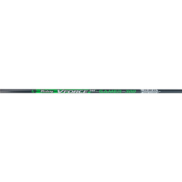 Victory VForce Gamer Shafts 300 - Precision Carbon Composite Arrow Shafts for Archery, Pack of 12