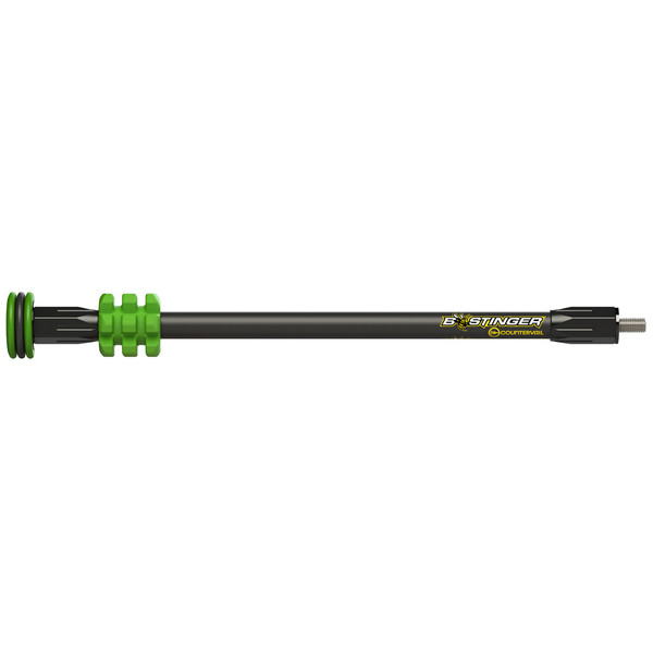 Bee Stinger MicroHex Stabilizer Green 12 in. - Enhanced Vibration Control and Wind Stability
