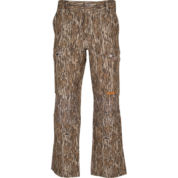 Habit Men's All Season Pants M - Mossy Oak New Bottomland and Black - Water-Resistant Performance Wear