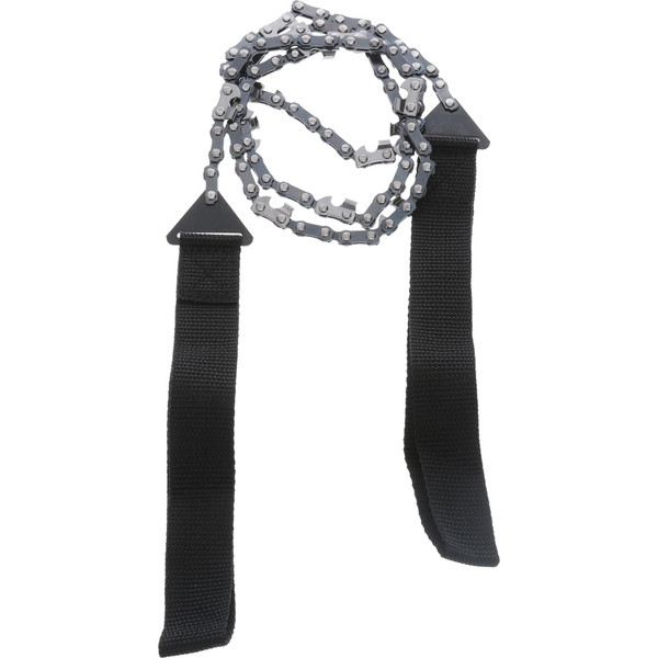 HME Pocket Chainsaw 36-inch with High Carbon Steel Chain and Bi-Directional Cutting Teeth