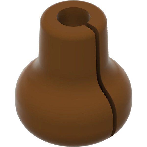 Pine Ridge Beak Button Brown Part 2803-BR1 * Archery Bowstring Anchor Point and Installation Accessory