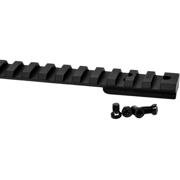 Warne Vapor Picatinny Rail for Savage Short Action - Matte Black V464M