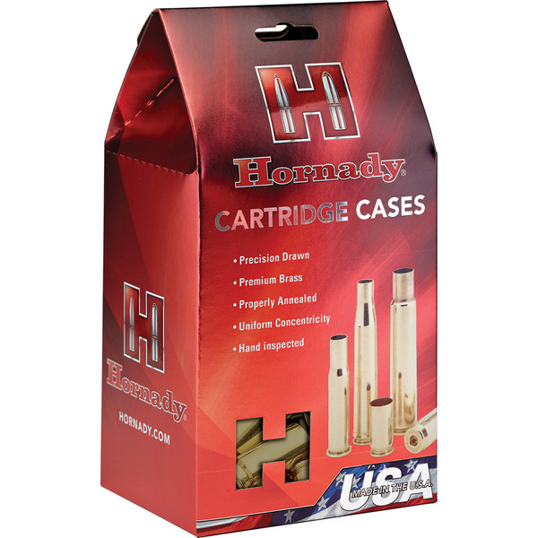 Hornady 7mm-08 Unprimed Rifle Cartridge Cases - 50 Pack