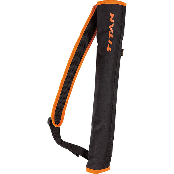 Allen Titan Compact Back Quiver Orange for Right and Left Hand Archers