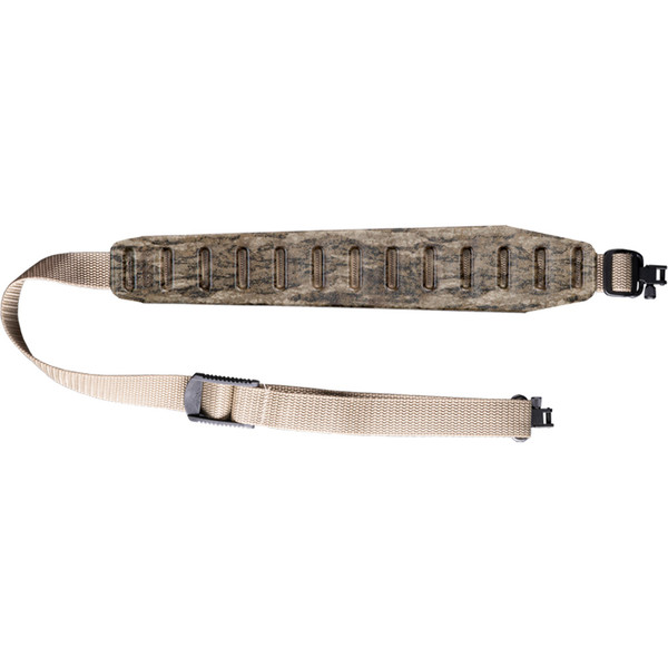 Quake Claw 2.0 Mossy Oak Bottomland Sling with Hush Stalker II Swivels