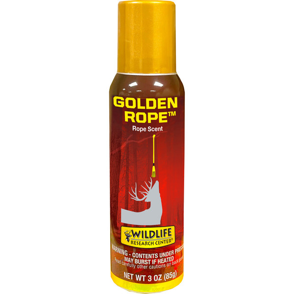 Wildlife Research Golden Rope Scent Spray 3oz - Effective Attractant for Deer and Game Animals