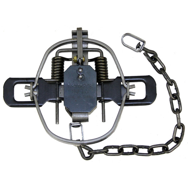 Bridger Coil Trap No. 1.65 by Bridger - Heavy-Duty Coil Trap for Trapping Professionals