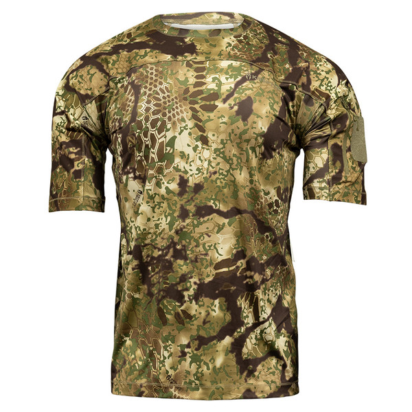Kryptek Valhalla Short Sleeve Crew Shirt Obskura Transitional - Medium