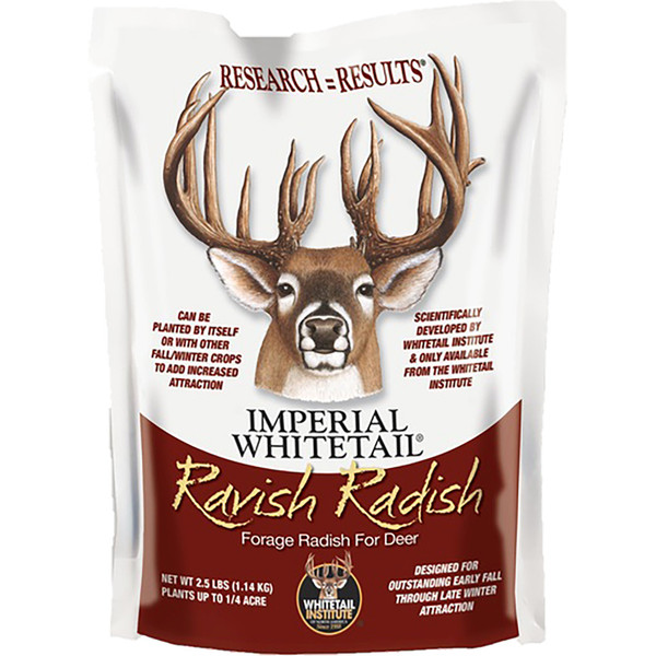 Whitetail Institute Ravish Radish 2 lbs. for Deer Attraction and Winter Forage