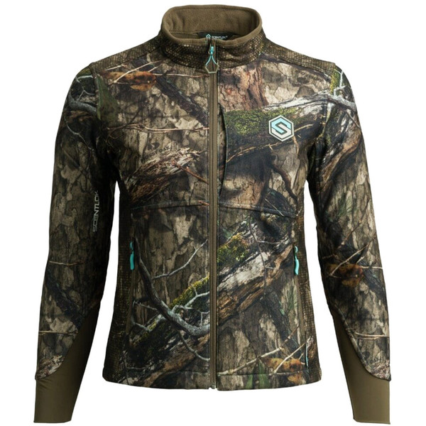 ScentLok Women's Forefront Jacket MO Country DNA Large - Odor Control and Water-Resistant Hunting Outerwear