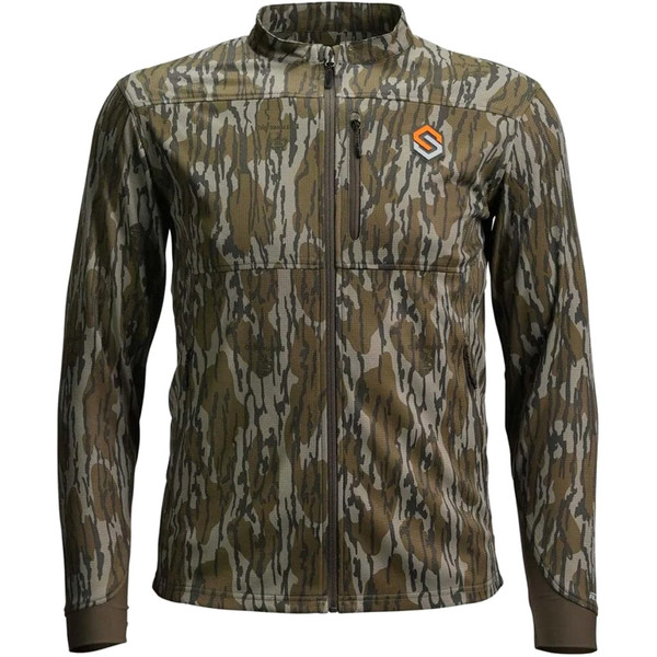 ScentLok Savanna Fuse Jacket Bottomlands Small - Advanced Odor Control for Early-Season Whitetail Hunting