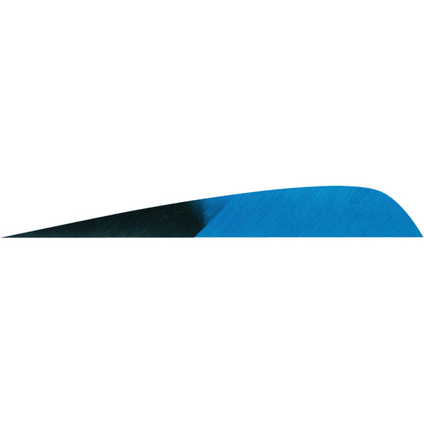 Gateway Parabolic Feathers Kuro Denim 4-inch LW Archery Feather Pack (50 Count)