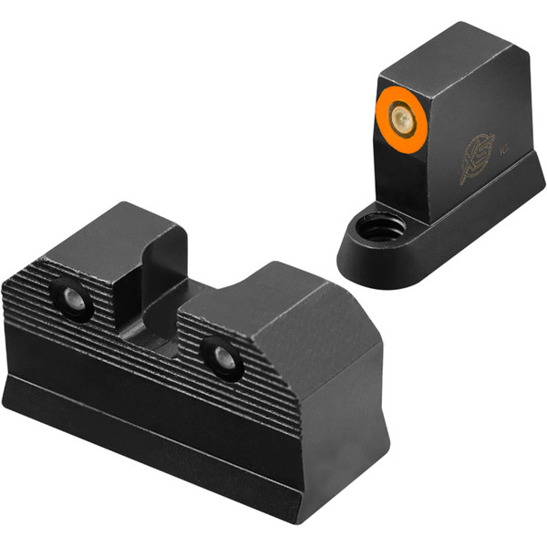 XS Sights R3D 2.0 Pistol Sights Orange for CZ P10 Optic/Suppressor CZ P10 OR * Tritium-Illuminated Night Sights