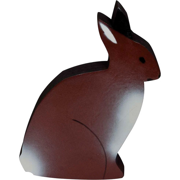 3 Rivers Dinks Sitting Rabbit Foam Target - Realistic Woodland Creature for Archery Practice